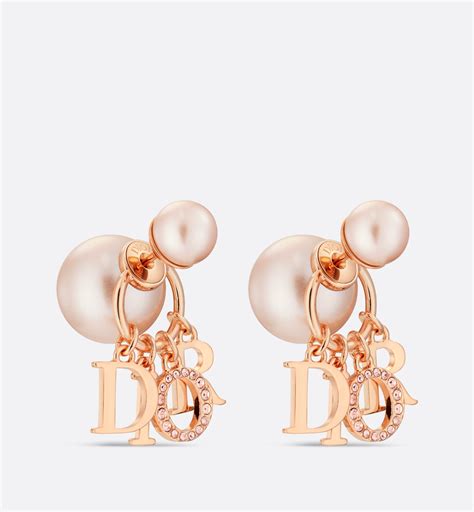 dior charm hoop earrings|dior designer earrings.